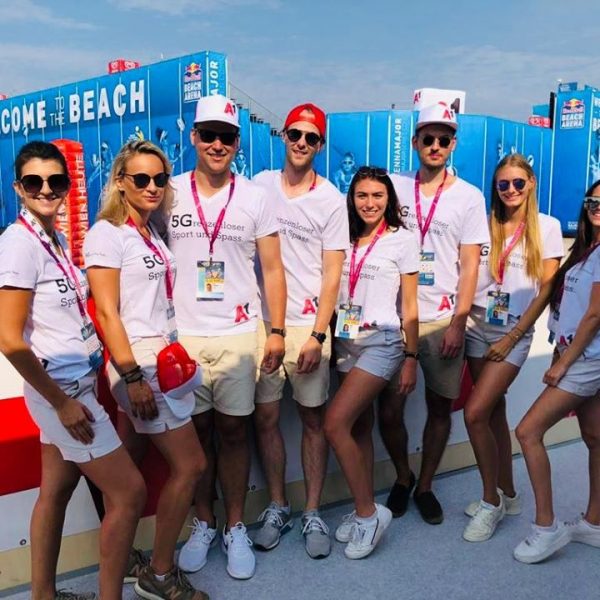 Agentur Perfect - Event- & Modelagentur in Österreich - beim Beach Volleyball Grand-Slam in Wien